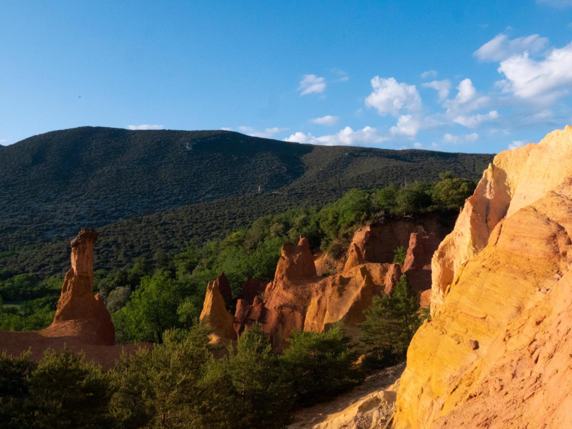 Вилла Maison Au Colorado Provencal Рюстрель Экстерьер фото